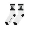 Retro 'B.' Athletic Crew Socks